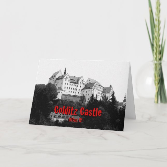 Cartes Pour Fêtes Annuelles Château de Colditz (Devant)