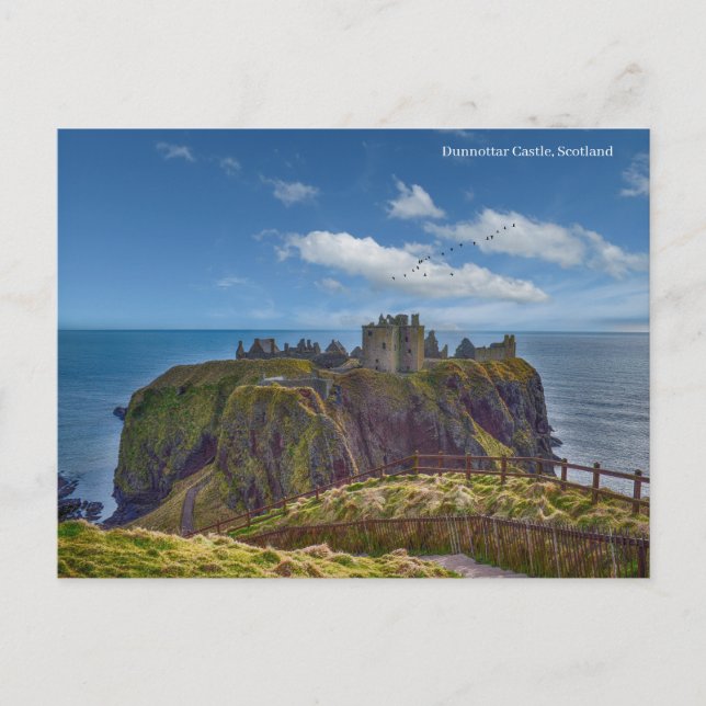 Cartes Pour Fêtes Annuelles Château de Dunnottar (Devant)