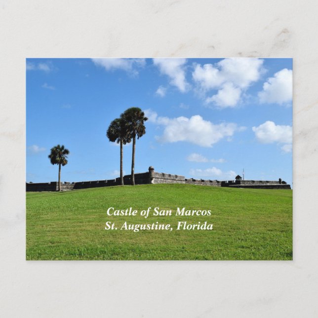 Cartes Pour Fêtes Annuelles Château de San Marco St. Augustine, Floride (Devant)