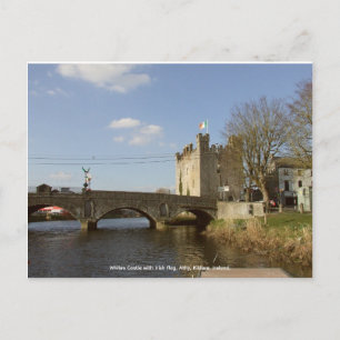 Cartes Pour Fêtes Annuelles Château de Whites Athy, drapeau tricolore irlandai