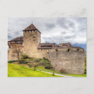 Cartes Pour Fêtes Annuelles Château médiéval Liechtenstein