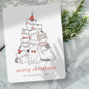 Cartes Pour Fêtes Annuelles Chats chats chats chats chats chats de Noël