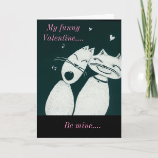 Cartes Pour Fêtes Annuelles Chats de la Saint Valentin