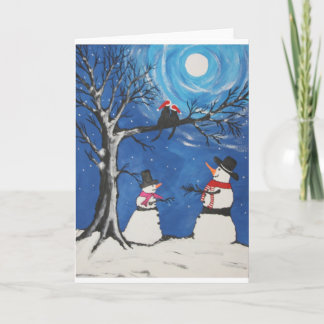 Cartes Pour Fêtes Annuelles Chats de Noël dans l'amour