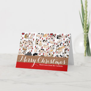 Cartes Pour Fêtes Annuelles Chats japonais Ukiyo-e Art drôle