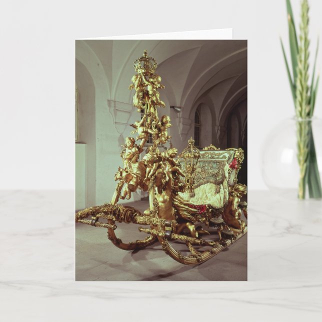 Cartes Pour Fêtes Annuelles Chaudron d'État de Ludwig II construit 1872-80 (Devant)