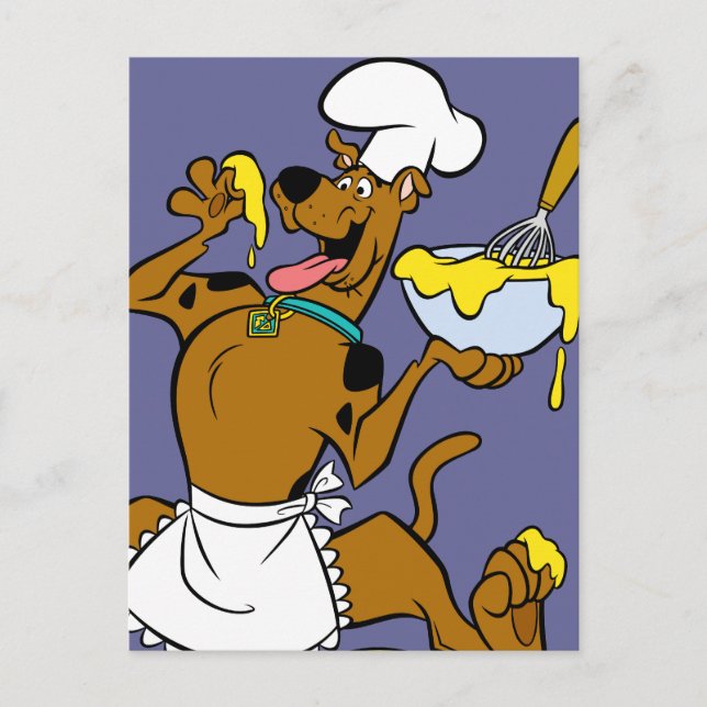 Cartes Pour Fêtes Annuelles Chef Scooby Doo Thanksgiving (Devant)
