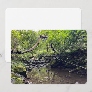 Cartes Pour Fêtes Annuelles Chemin de fer abandonné