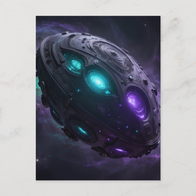 Cartes Pour Fêtes Annuelles Chemin Stellaire – Voyage à travers l'Univers´1 (Devant)