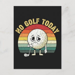 Cartes Pour Fêtes Annuelles Chemise de golf amusante - Tee Off avec style et h