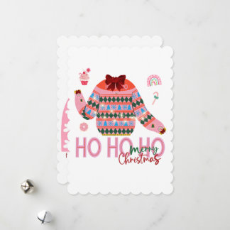 Cartes Pour Fêtes Annuelles Chemise de Noël Laide pour Filles Sweet Treats
