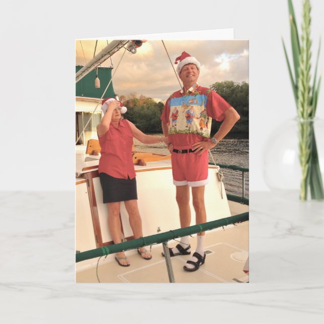 Cartes Pour Fêtes Annuelles Chemise de Noël moche (Devant)