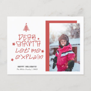 Cartes Pour Fêtes Annuelles Cher Noël Père Noël