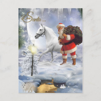 Cartes Pour Fêtes Annuelles Cher Père Noël
