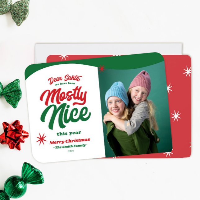 Cartes Pour Fêtes Annuelles Cher Père Noël Funny Christmas card (Créateur téléchargé)