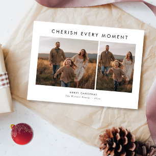 Cartes Pour Fêtes Annuelles Chercher chaque instant moderne photo de famille N