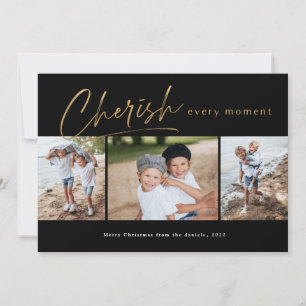 Cartes Pour Fêtes Annuelles Chérissez chaque instant