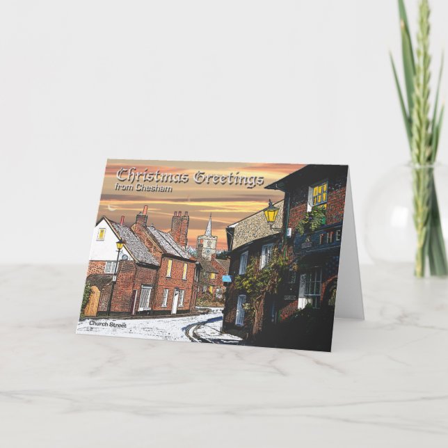 Cartes Pour Fêtes Annuelles Chesham Christmas Card (Devant)
