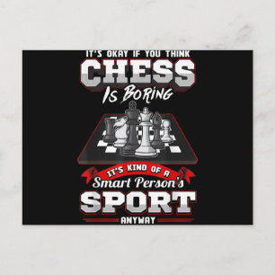 Cartes Pour Fêtes Annuelles Chess Funny