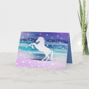 Cartes Pour Fêtes Annuelles Cheval mystique