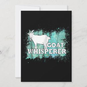 Cartes Pour Fêtes Annuelles Chèvre Whisperer Chèvres fermier
