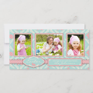 Cartes Pour Fêtes Annuelles Chic Bunny Photo