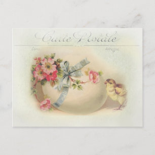 Cartes Pour Fêtes Annuelles chic et oeuf victorien de Pâques