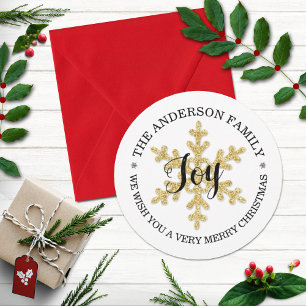 Cartes Pour Fêtes Annuelles Chic Festif Fnowflake