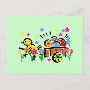 Cartes Pour Fêtes Annuelles Chick With Easter Egg Cart Tshirts and Gifts