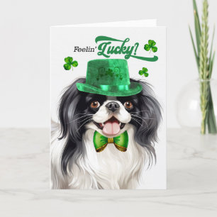 Cartes Pour Fêtes Annuelles Chien Chin Japonais Lucky St Patrick's Day