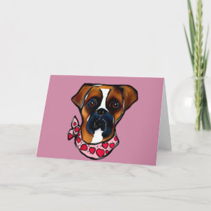 Cartes Pour Fêtes Annuelles Chien de boîte Valentine