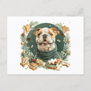 Cartes Pour Fêtes Annuelles Chien de Noël