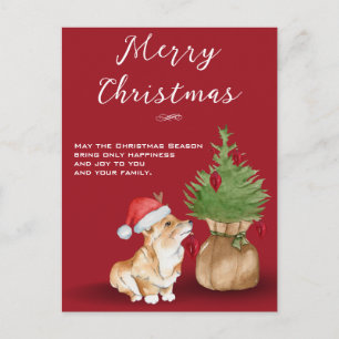 Cartes Pour Fêtes Annuelles Chien de Noël