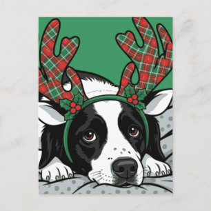 Cartes Pour Fêtes Annuelles Chien de Noël