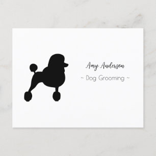 Cartes Pour Fêtes Annuelles Chien Grooming Personnalisé