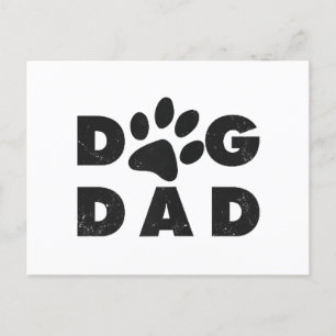 Cartes Pour Fêtes Annuelles Chien papa classique