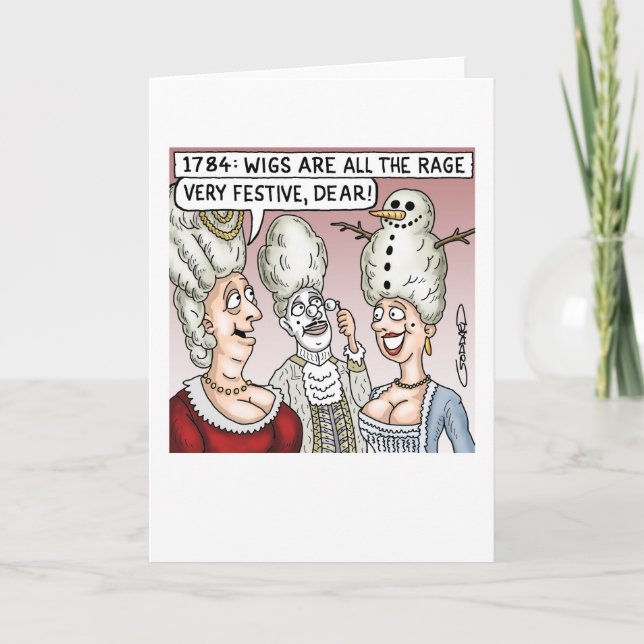 Cartes Pour Fêtes Annuelles Chiens de Noël (Devant)