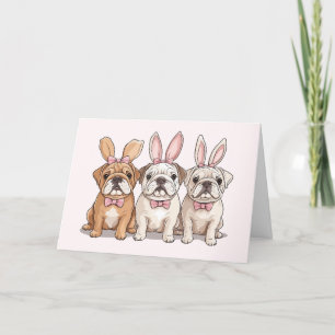 Cartes Pour Fêtes Annuelles Chiens de Pâques