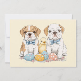 Cartes Pour Fêtes Annuelles Chiens de Pâques