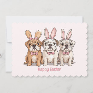 Cartes Pour Fêtes Annuelles Chiens de Pâques