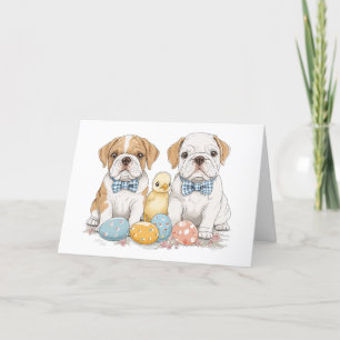 Cartes Pour Fêtes Annuelles Chiens de Pâques