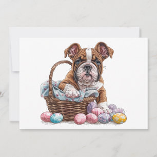 Cartes Pour Fêtes Annuelles Chiens de Pâques