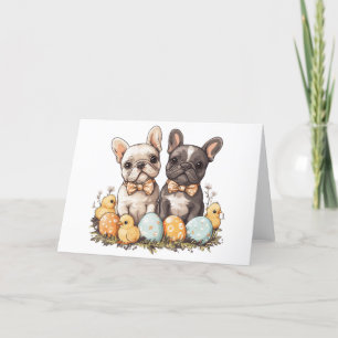 Cartes Pour Fêtes Annuelles Chiens de Pâques