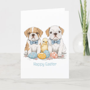 Cartes Pour Fêtes Annuelles Chiens de Pâques