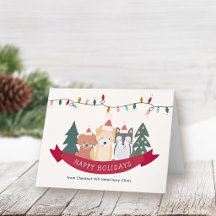 Chiens de Pâques de Noël Entreprise de Animaux Fam