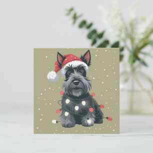 Cartes Pour Fêtes Annuelles Chiens Scottie Scottish Terrier Noël Chien Maman 
