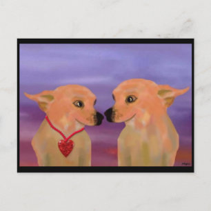 Cartes Pour Fêtes Annuelles Chihuahua Valentine Love