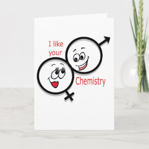 CARTES POUR FÊTES ANNUELLES CHIMIE