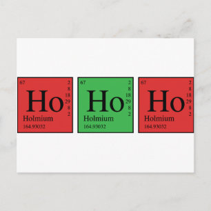 Cartes Pour Fêtes Annuelles Chimie de Noël