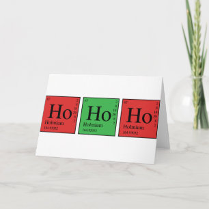 Cartes Pour Fêtes Annuelles Chimie de Noël